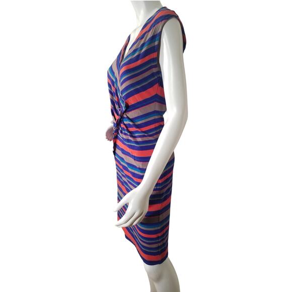 Marc by Marc Jacobs Striped Sleeveless Vneck Dress Size S - Picture 5 of 9
